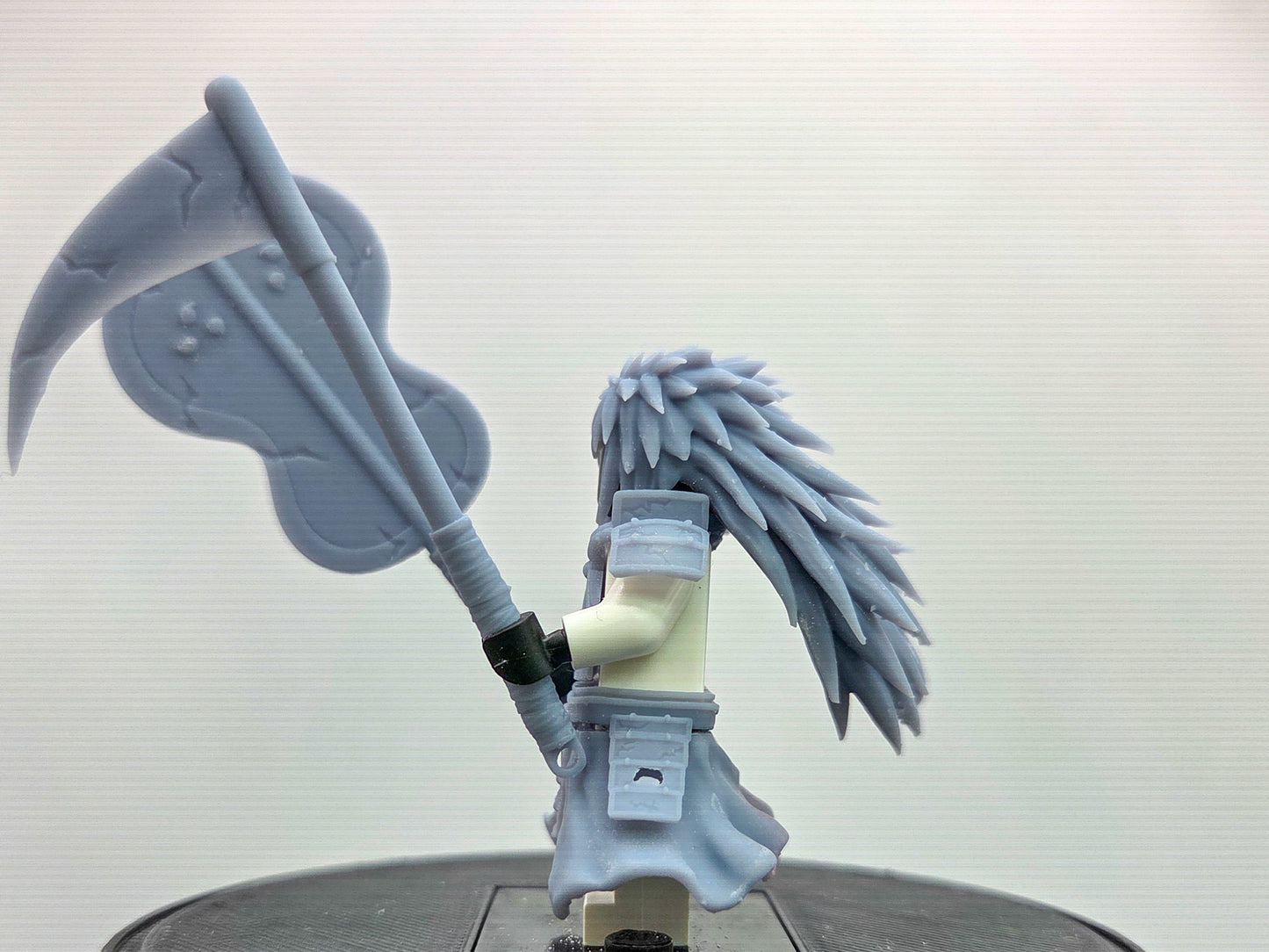 Custom 3D printed ninja villain with weapons!