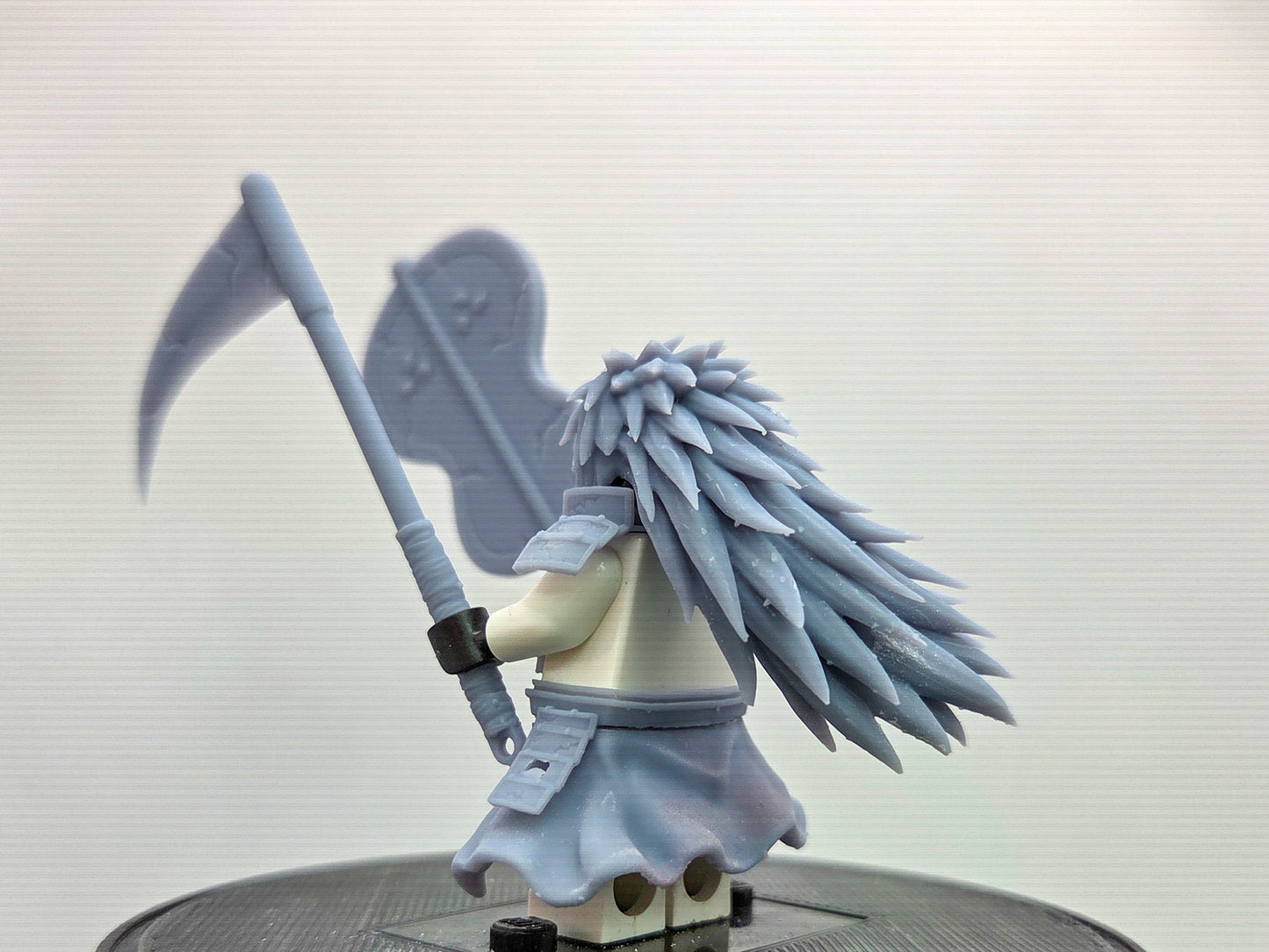 Custom 3D printed ninja villain with weapons!