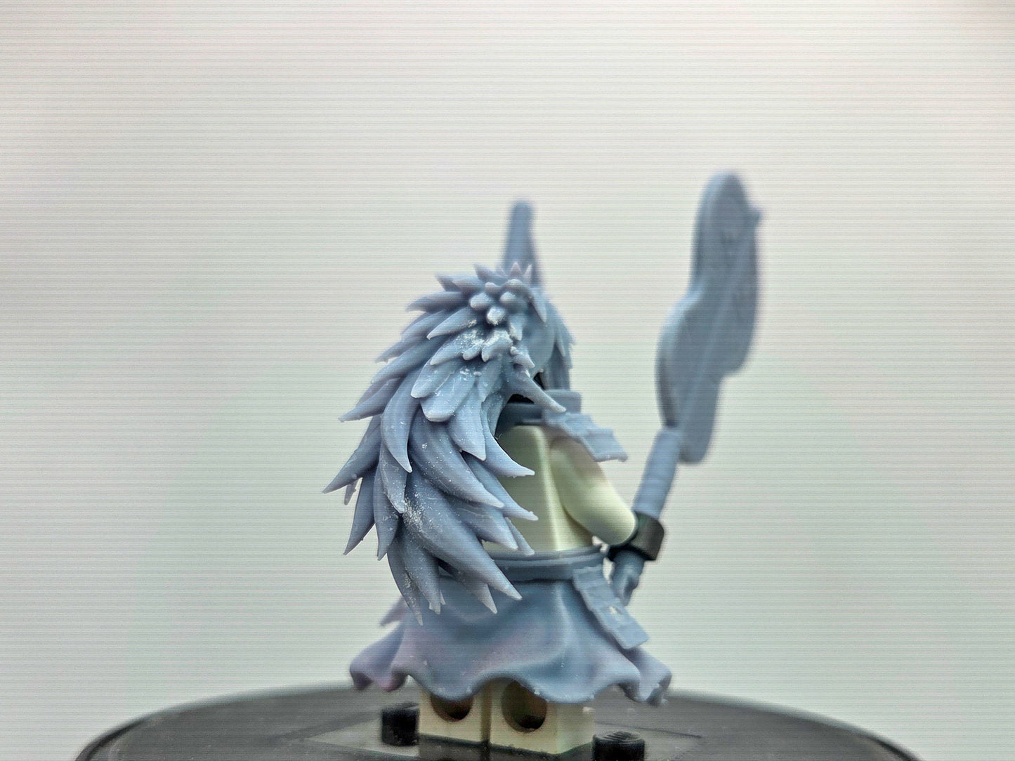 Custom 3D printed ninja villain with weapons!