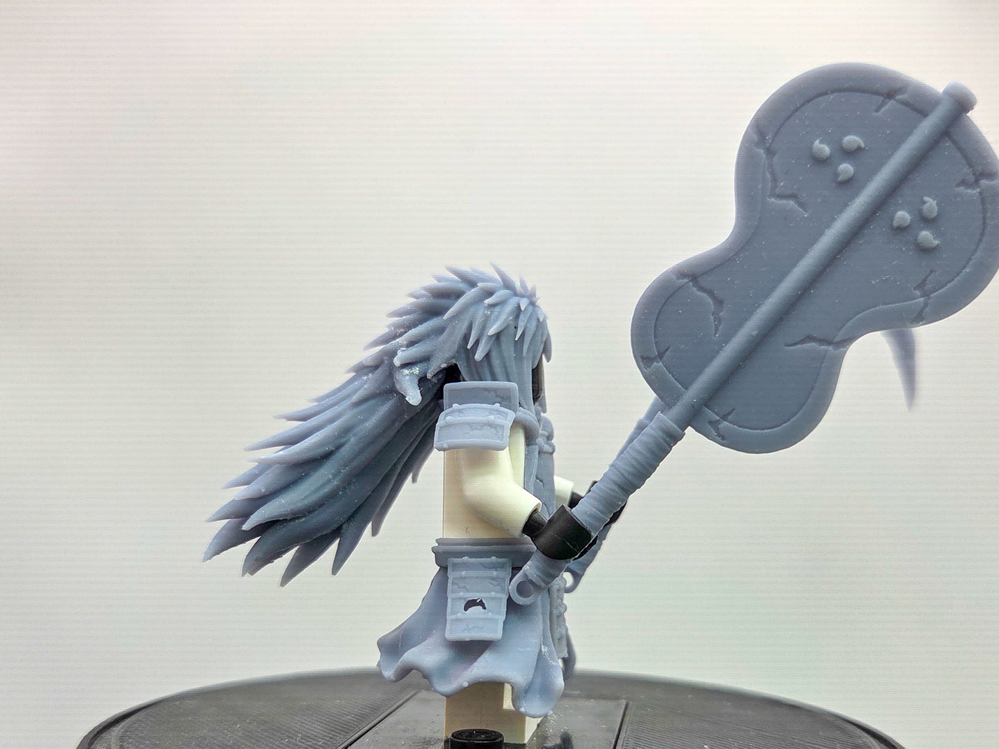 Custom 3D printed ninja villain with weapons!