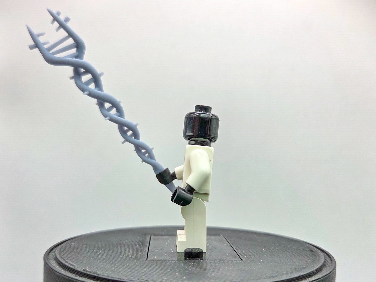 Custom 3D printed staff of final boss