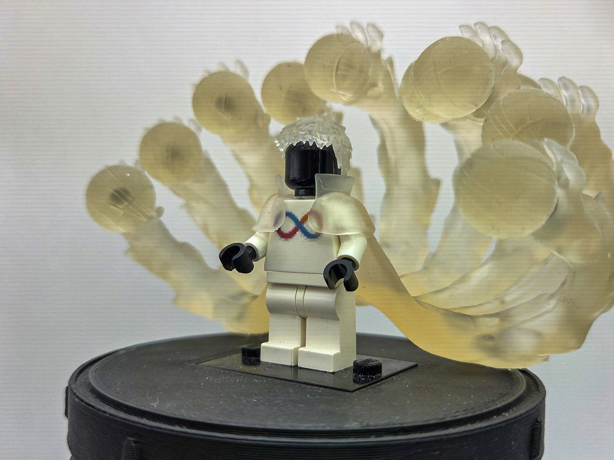 Custom 3D printed dad ninja of the village with 9 arms!