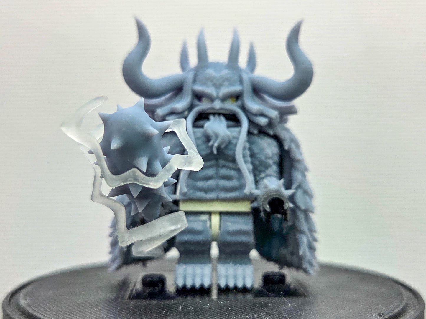 Custom 3D printed pirate dragon form