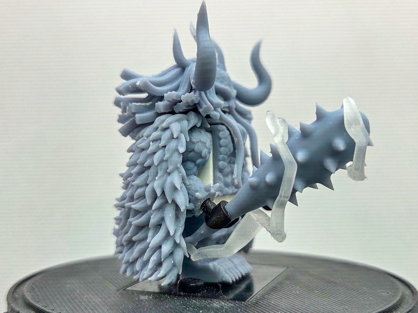 Custom 3D printed pirate dragon form