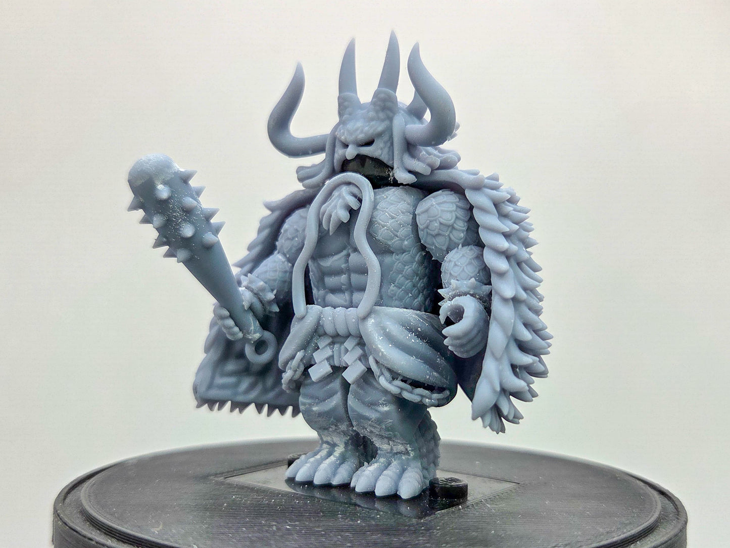 Custom 3D printed dragon pirate form v2