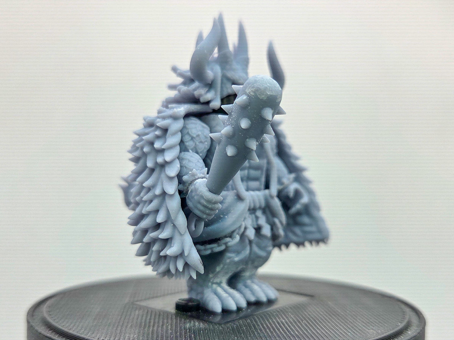 Custom 3D printed dragon pirate form v2