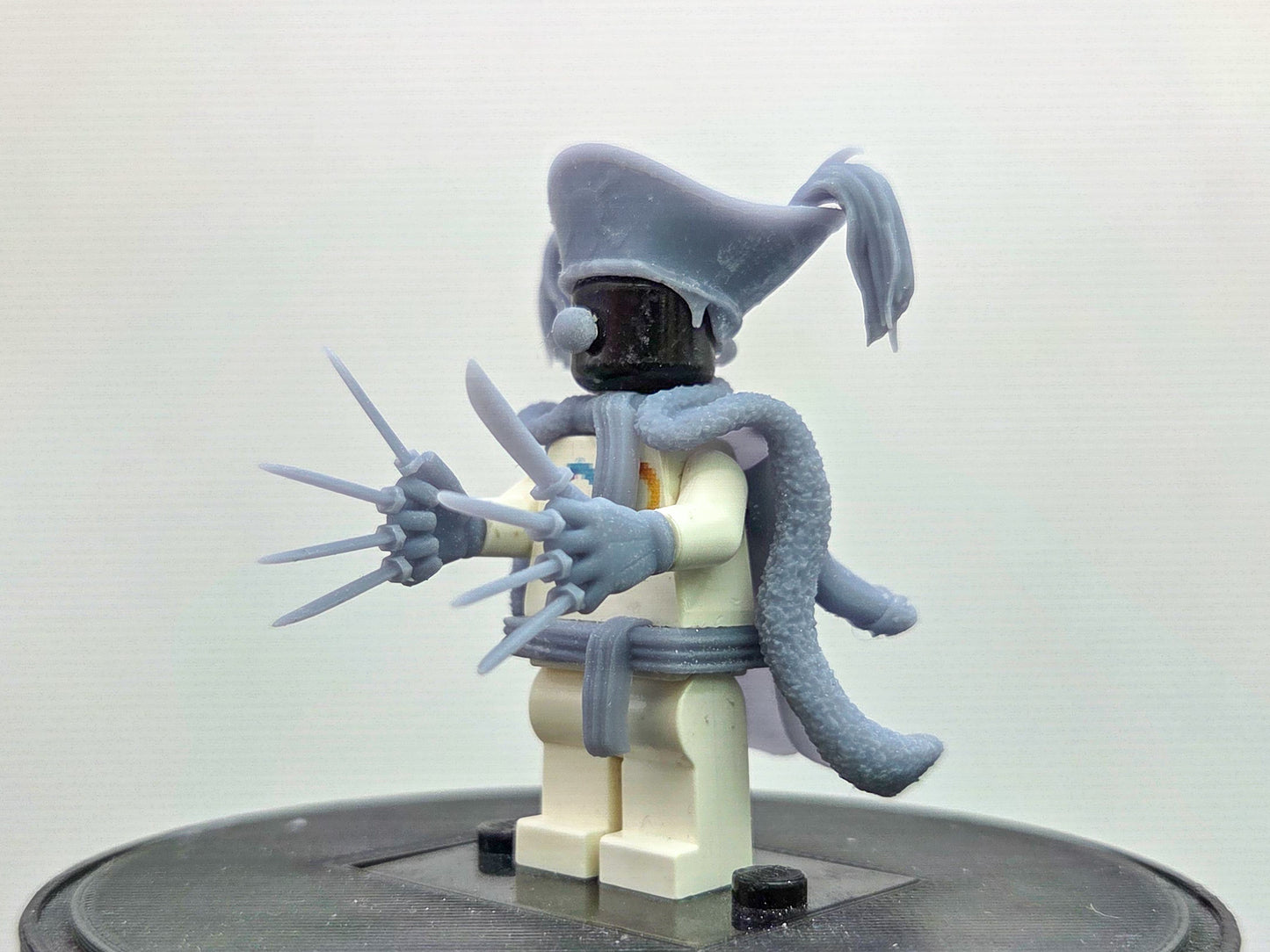 Custom 3D printed clown pirate!