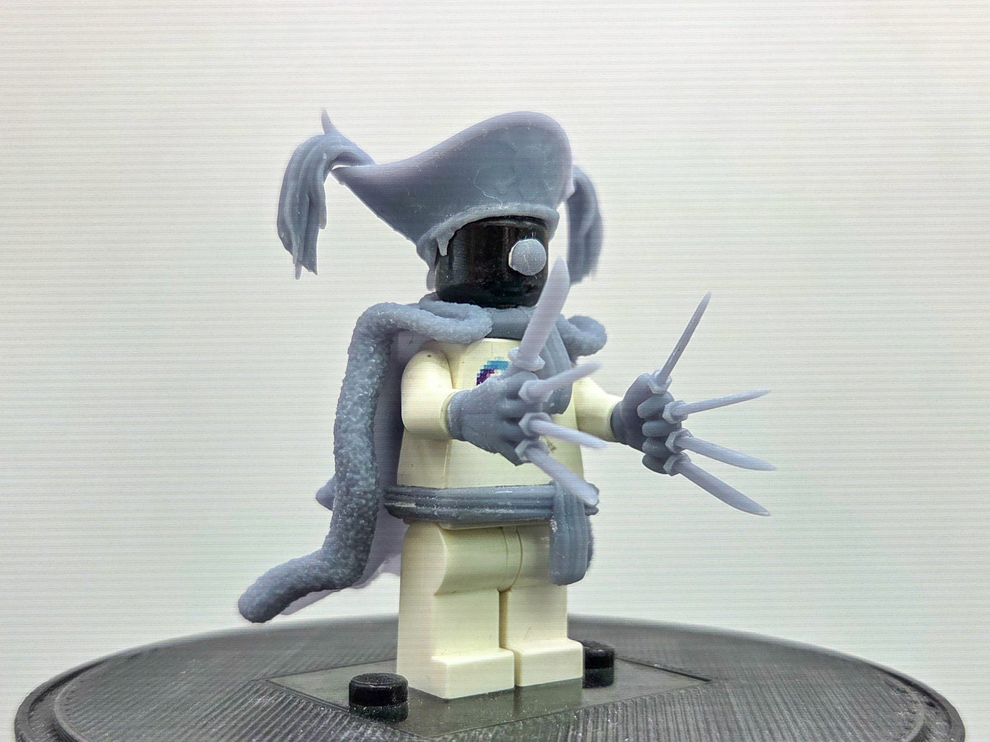 Custom 3D printed clown pirate!