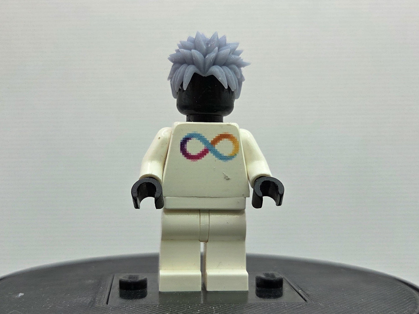 Custom 3D printed the orange hair of ninja!