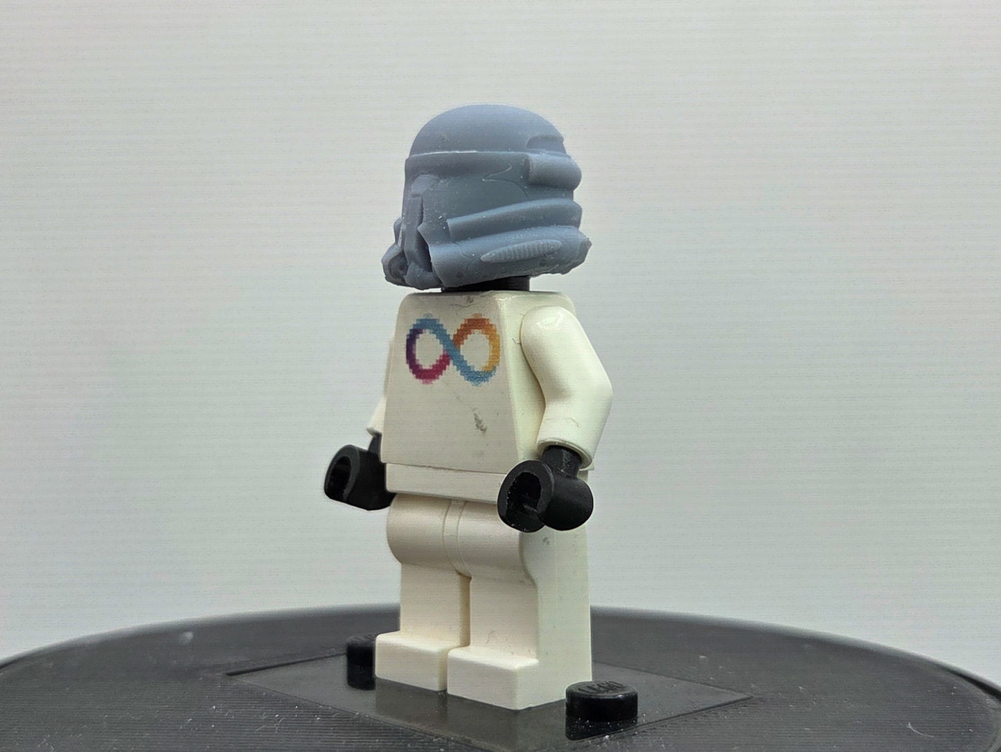 Custom 3D printed galaxy wars air helmet of cloned soldier!