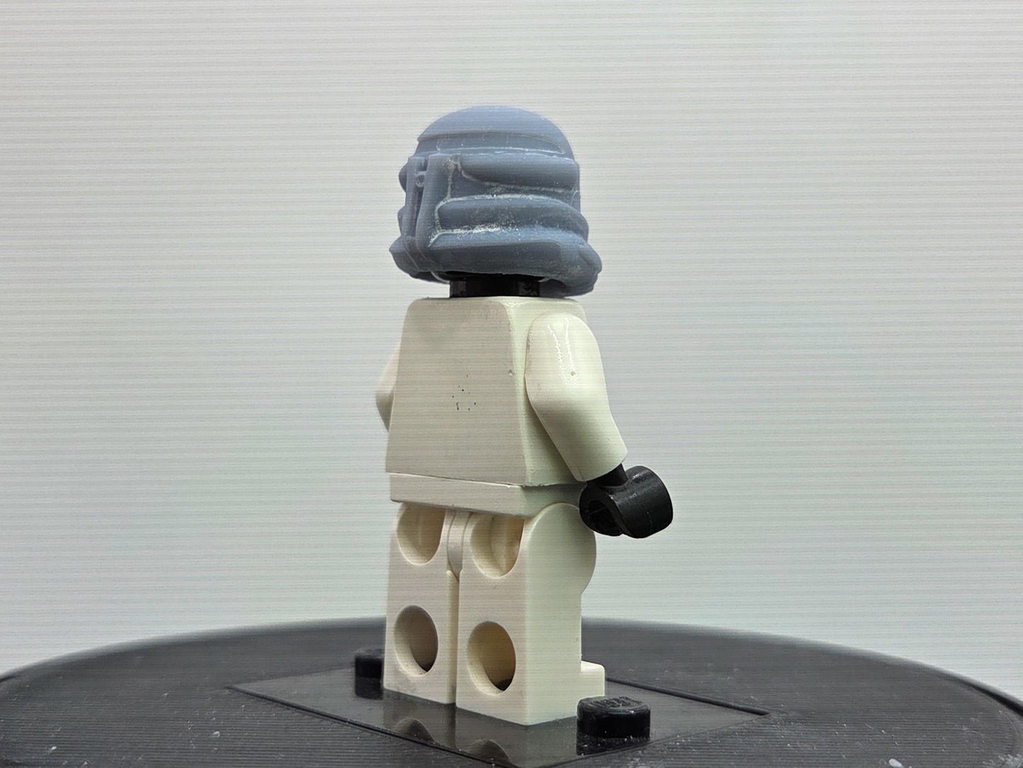 Custom 3D printed galaxy wars air helmet of cloned soldier!