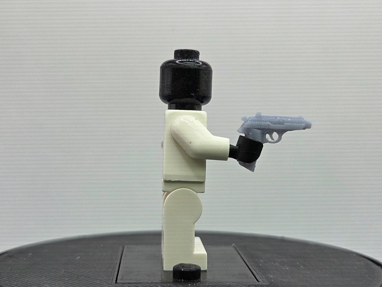 Custom 3D printed little hand gun of spy!