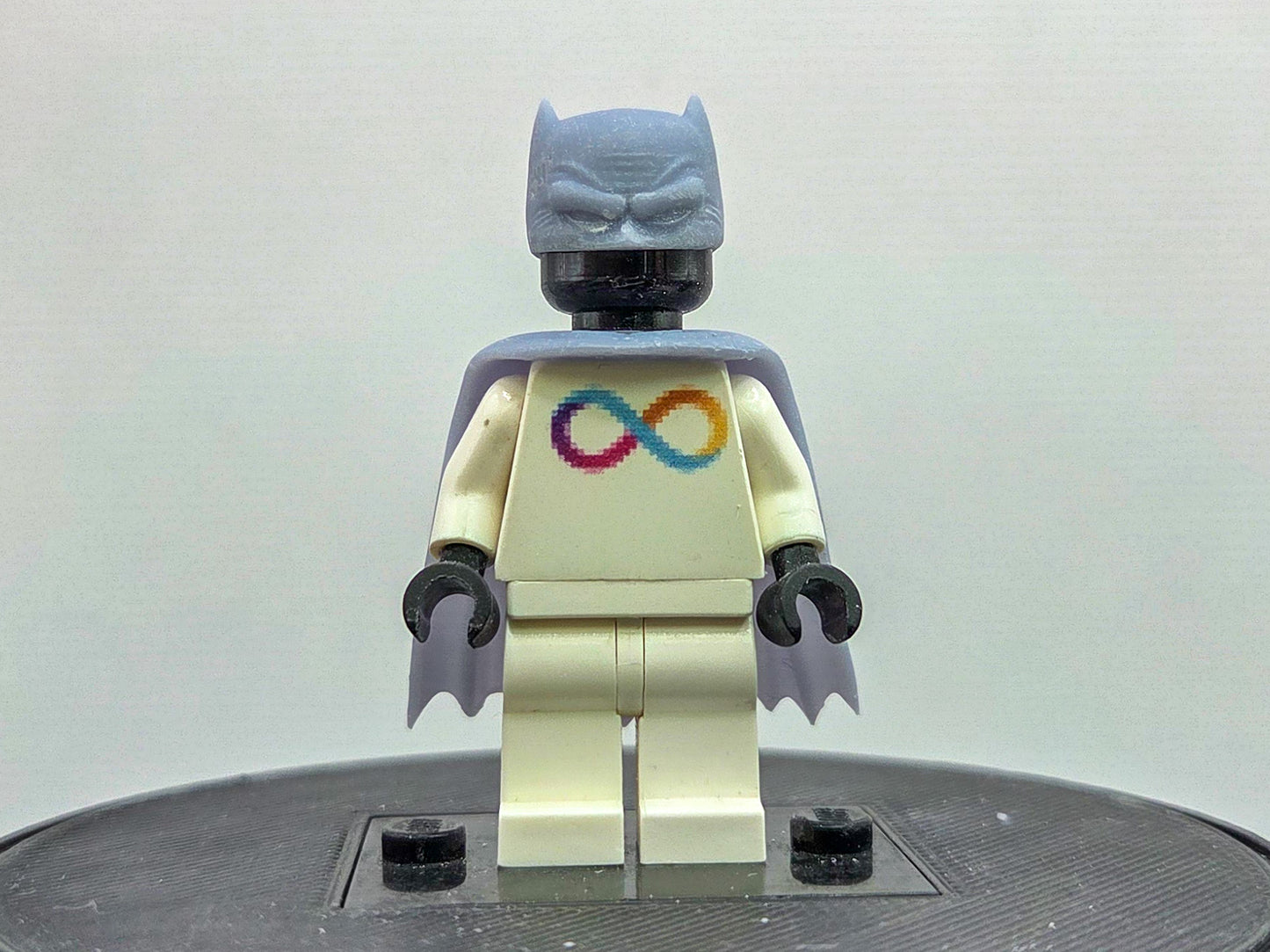 Custom 3D printed the bat like hero!