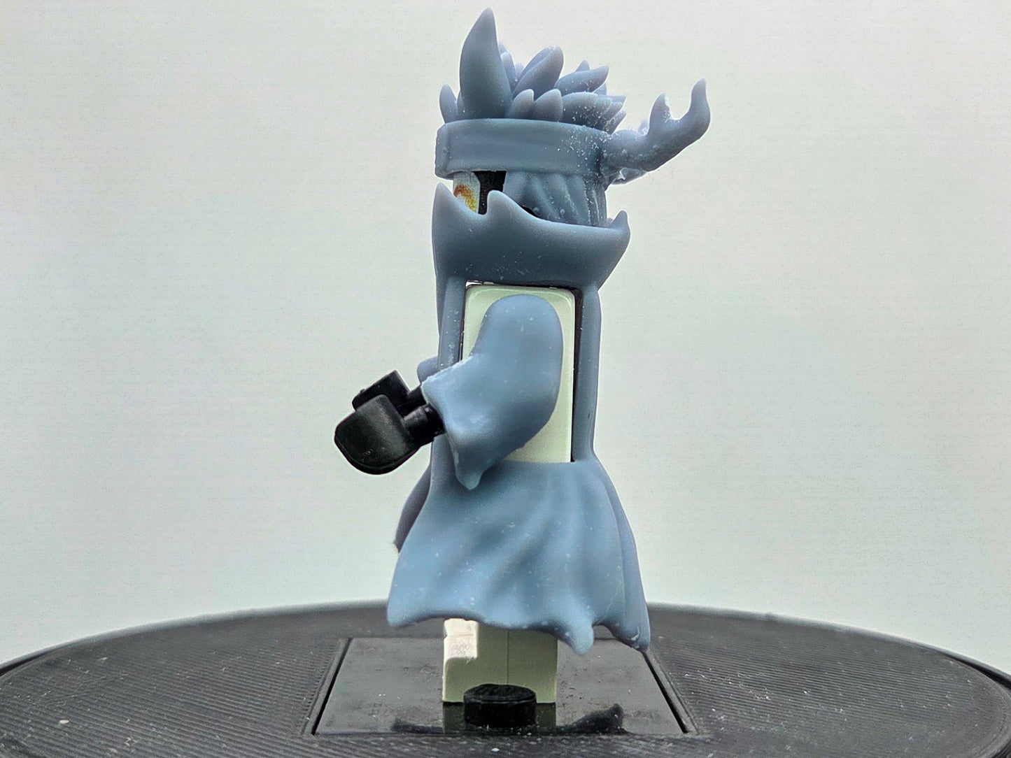Custom 3D printed ninja in yellow form!