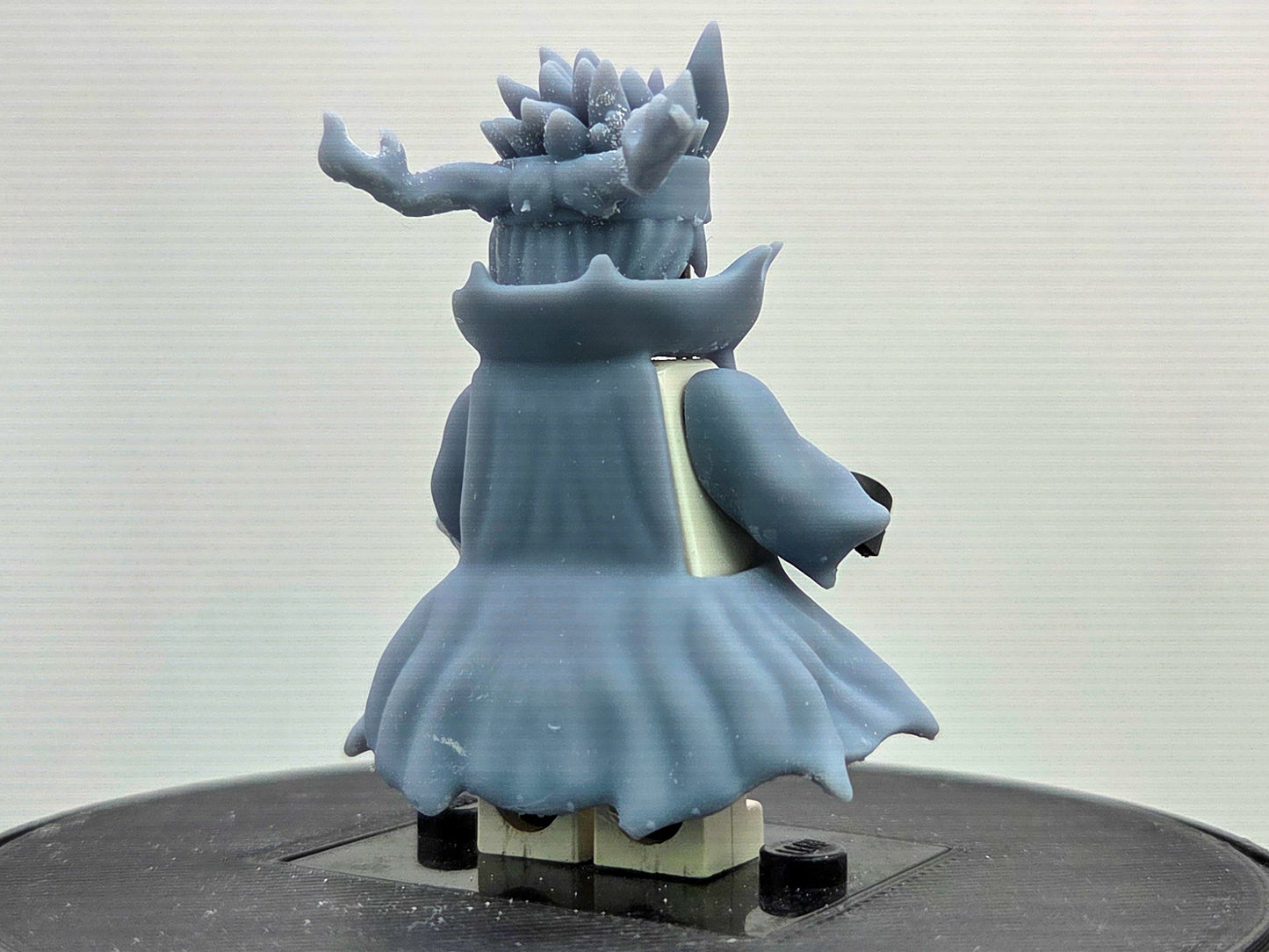 Custom 3D printed ninja in yellow form!