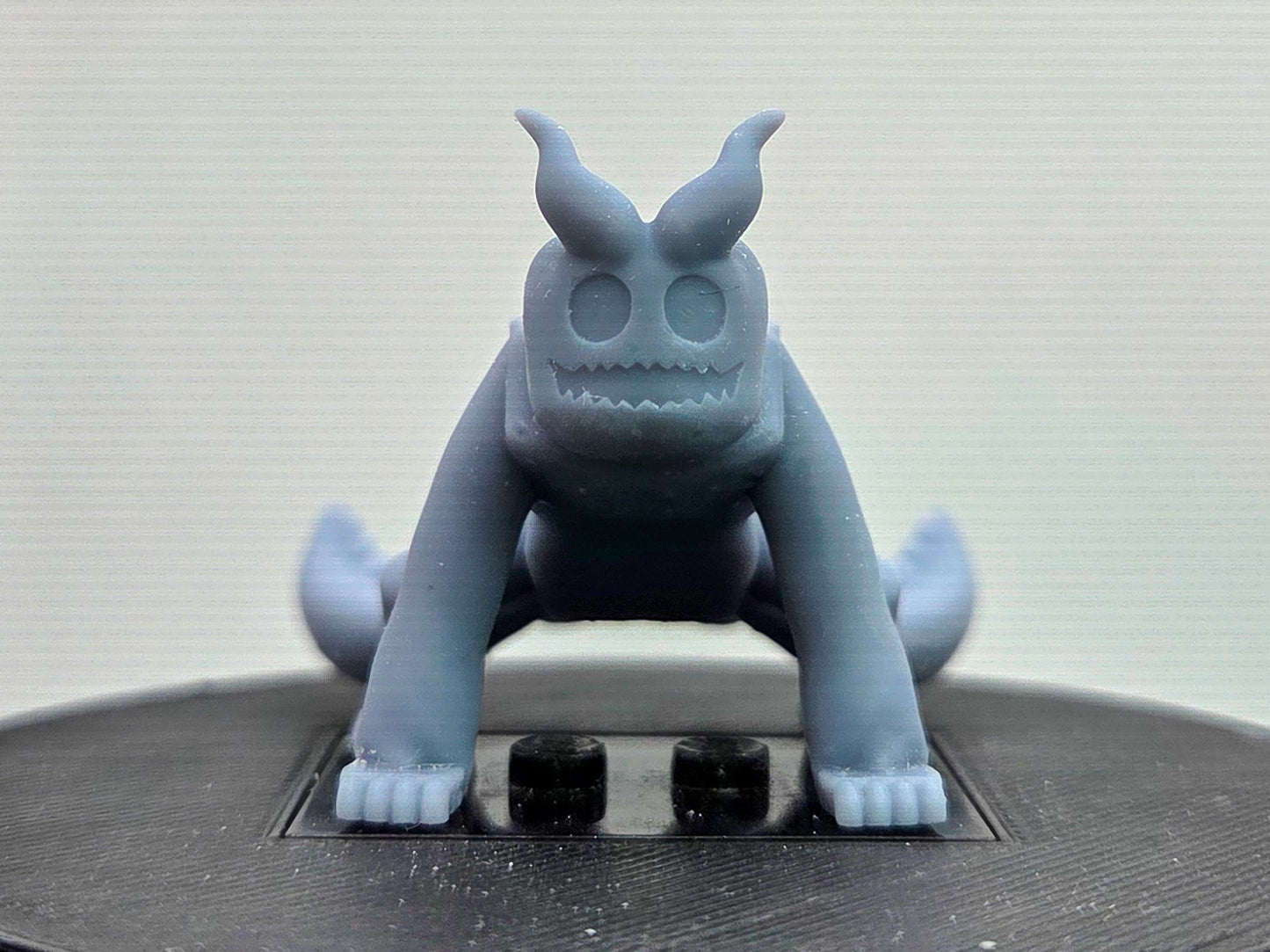 Custom 3D printed ninja beast with 4 tails