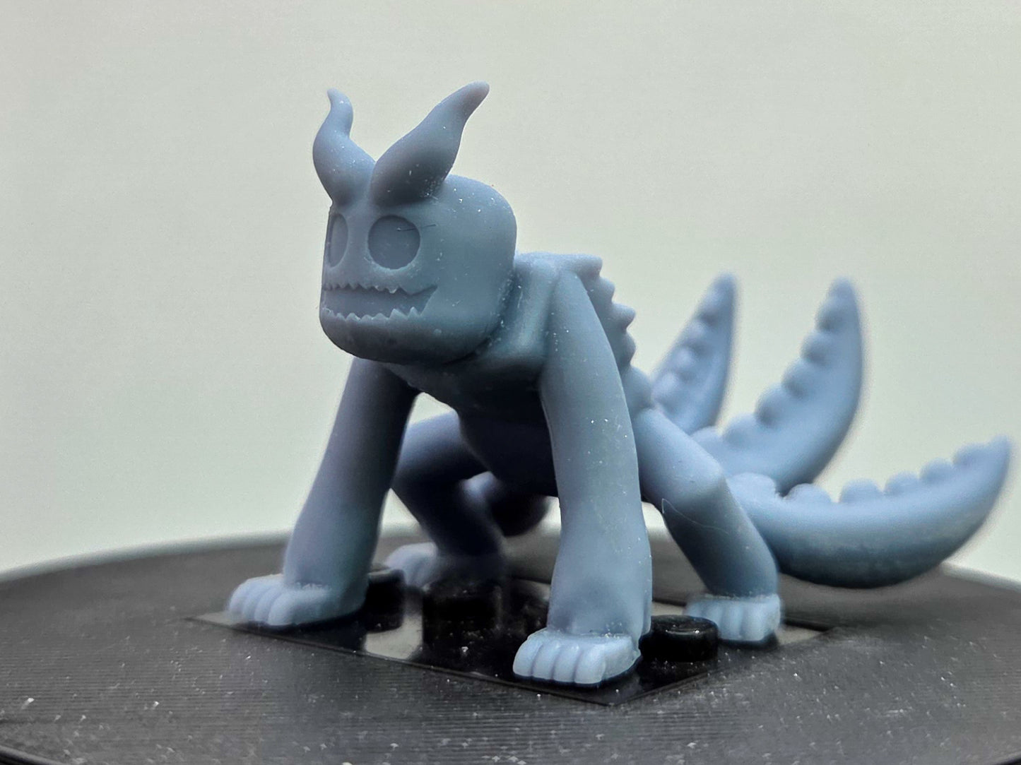 Custom 3D printed ninja beast with 4 tails