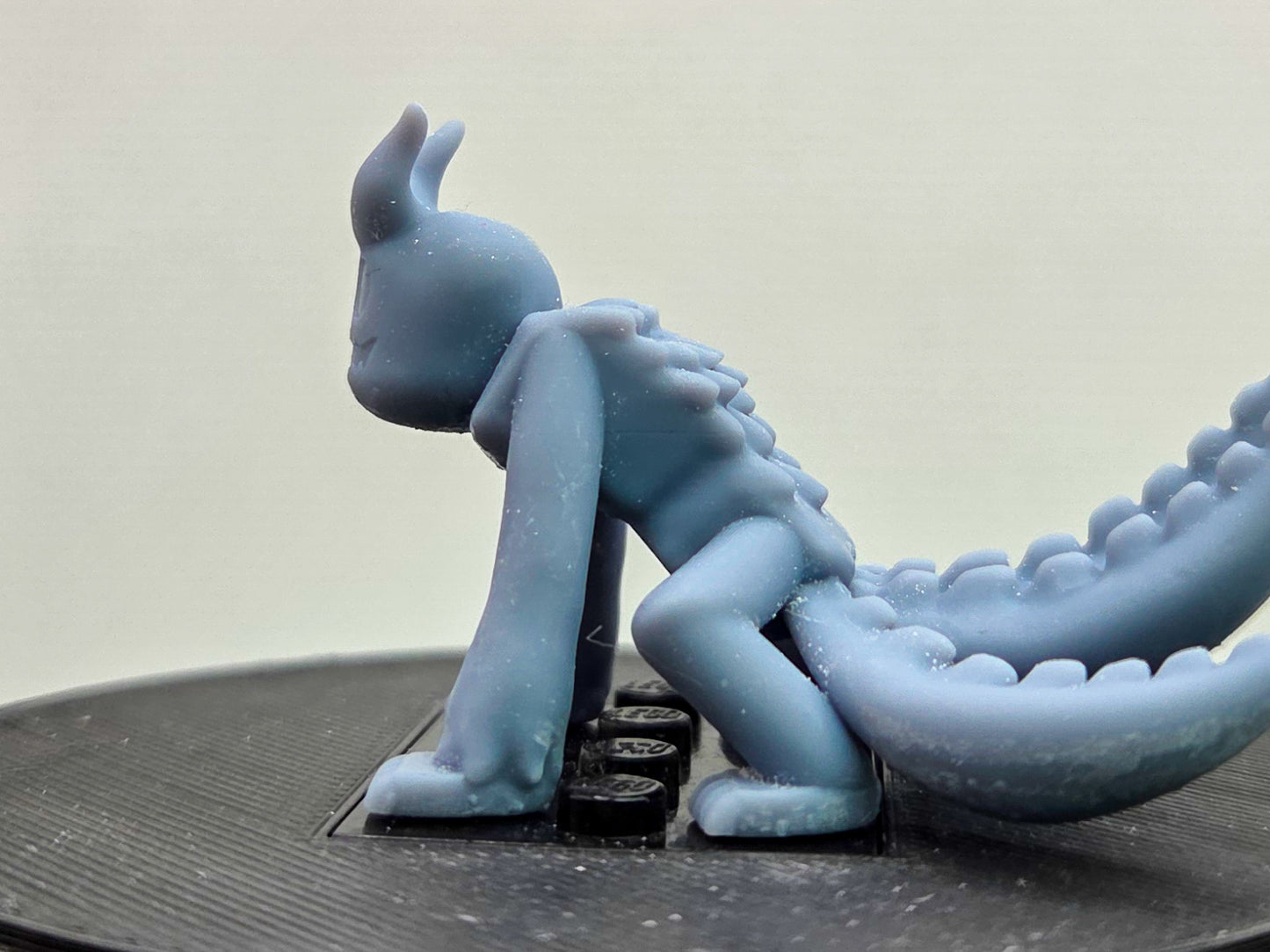 Custom 3D printed ninja beast with 4 tails
