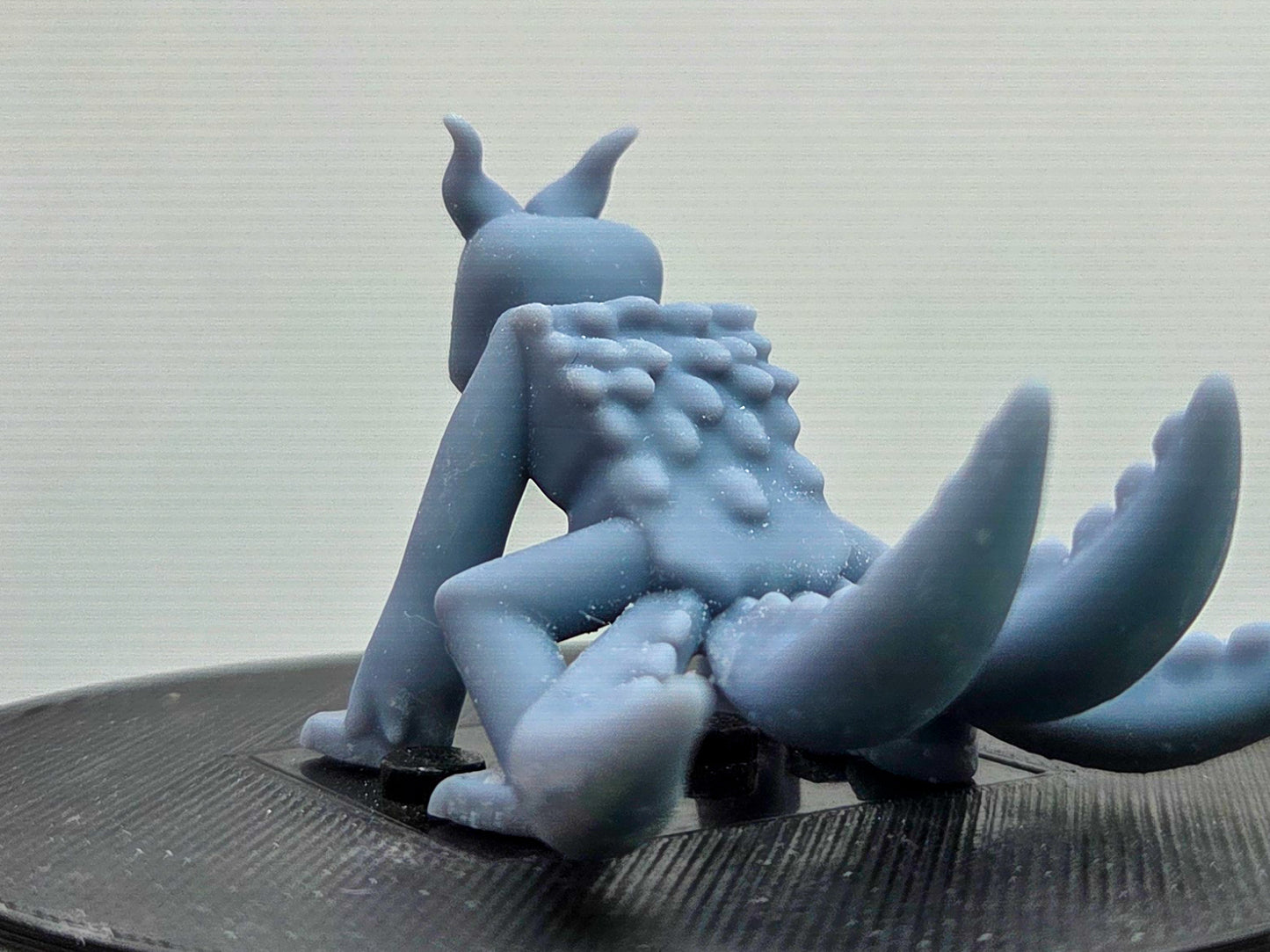 Custom 3D printed ninja beast with 4 tails