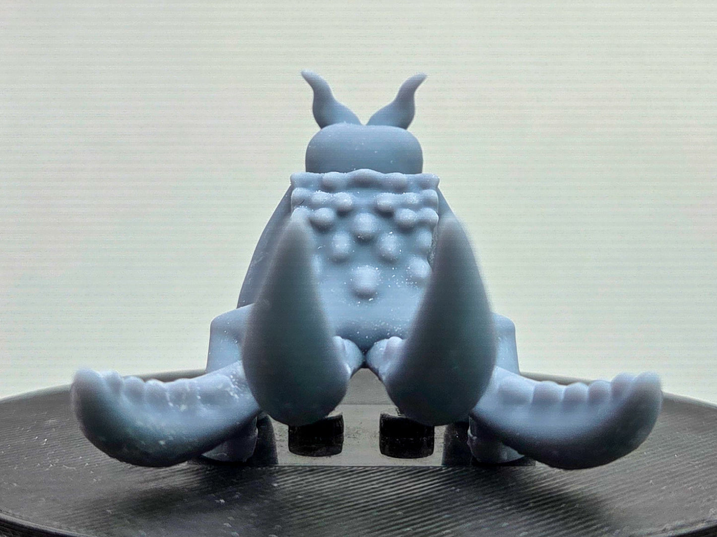 Custom 3D printed ninja beast with 4 tails