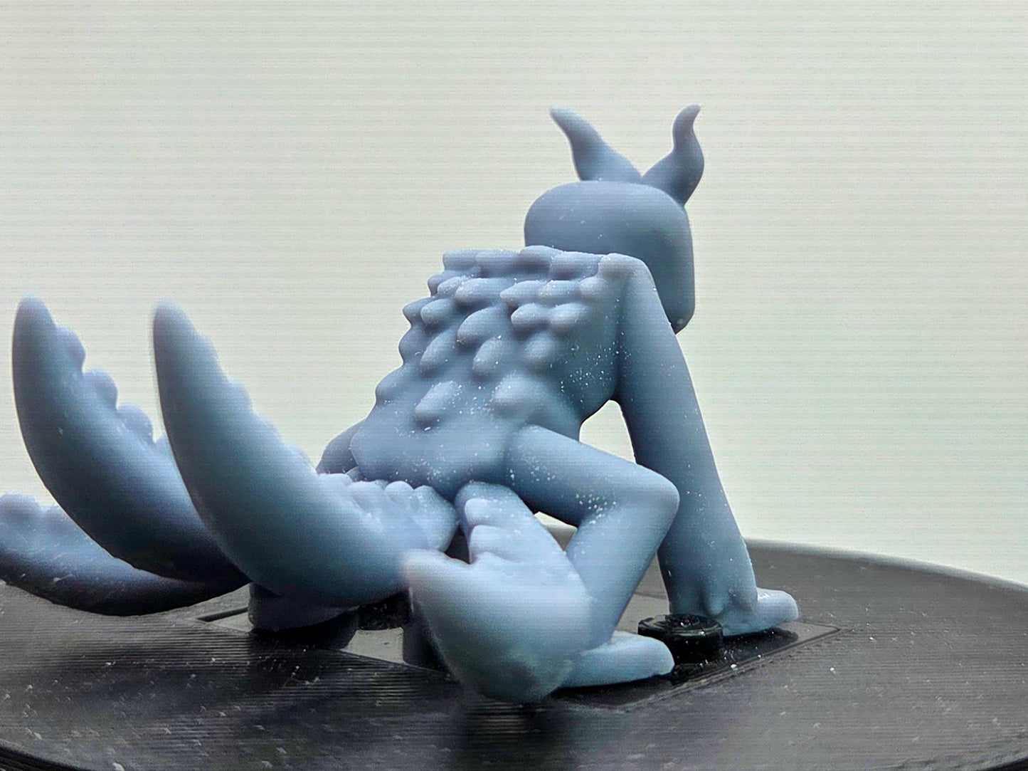 Custom 3D printed ninja beast with 4 tails