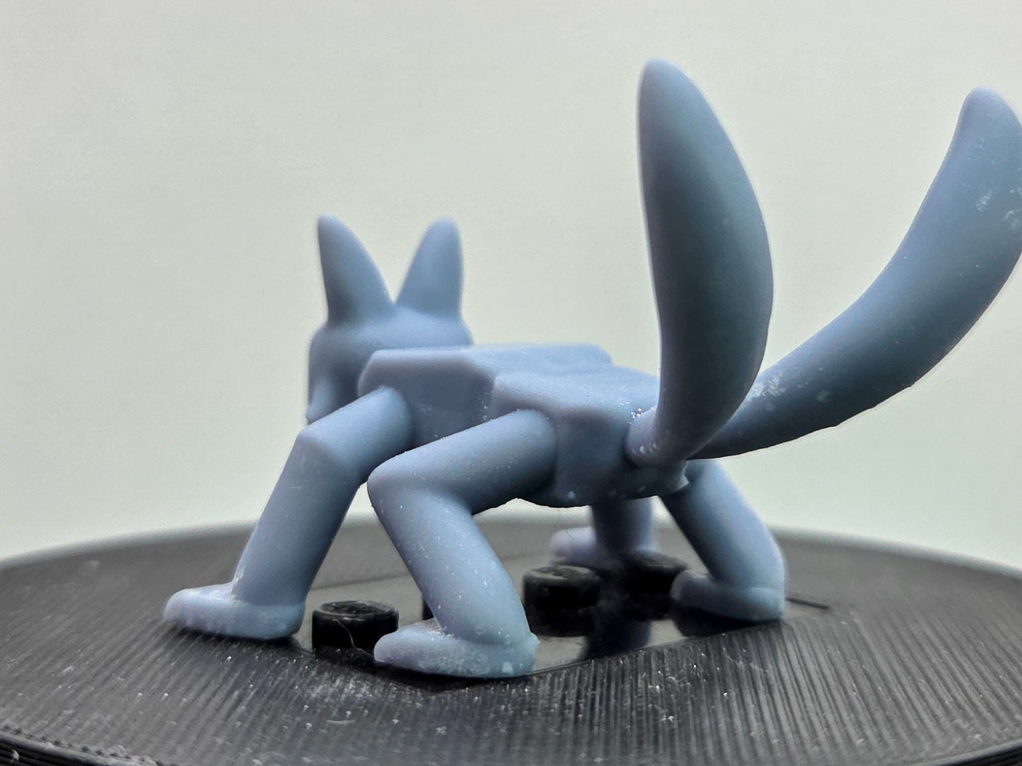 Custom 3D printed ninja beast with 2 tails