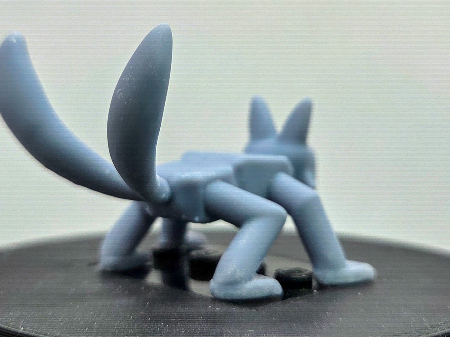 Custom 3D printed ninja beast with 2 tails