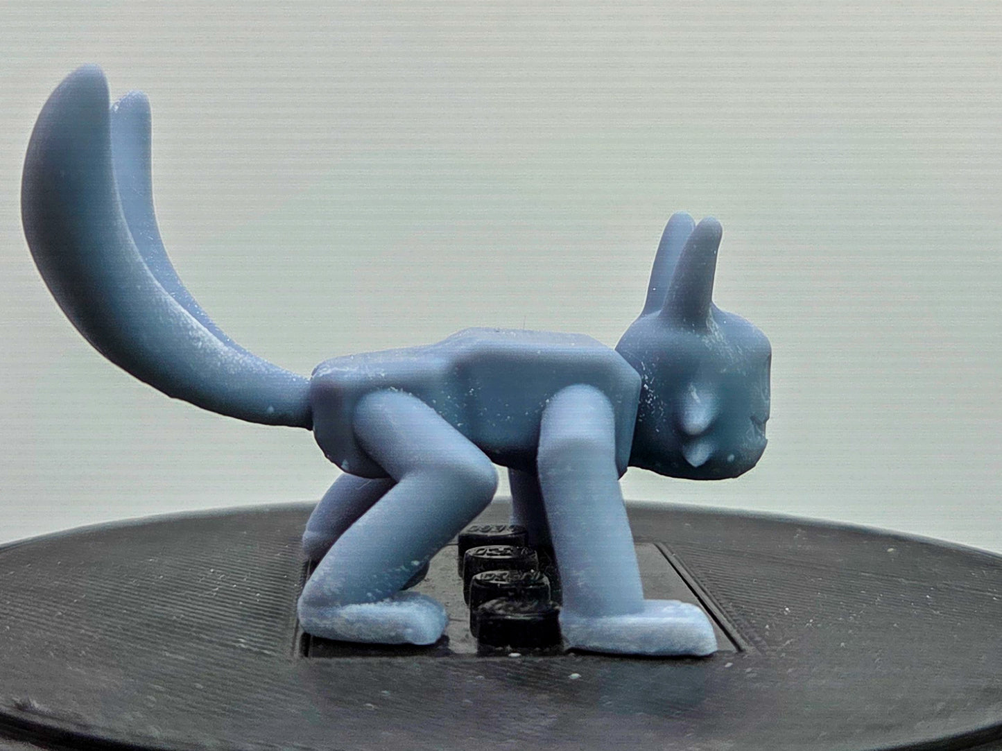 Custom 3D printed ninja beast with 2 tails