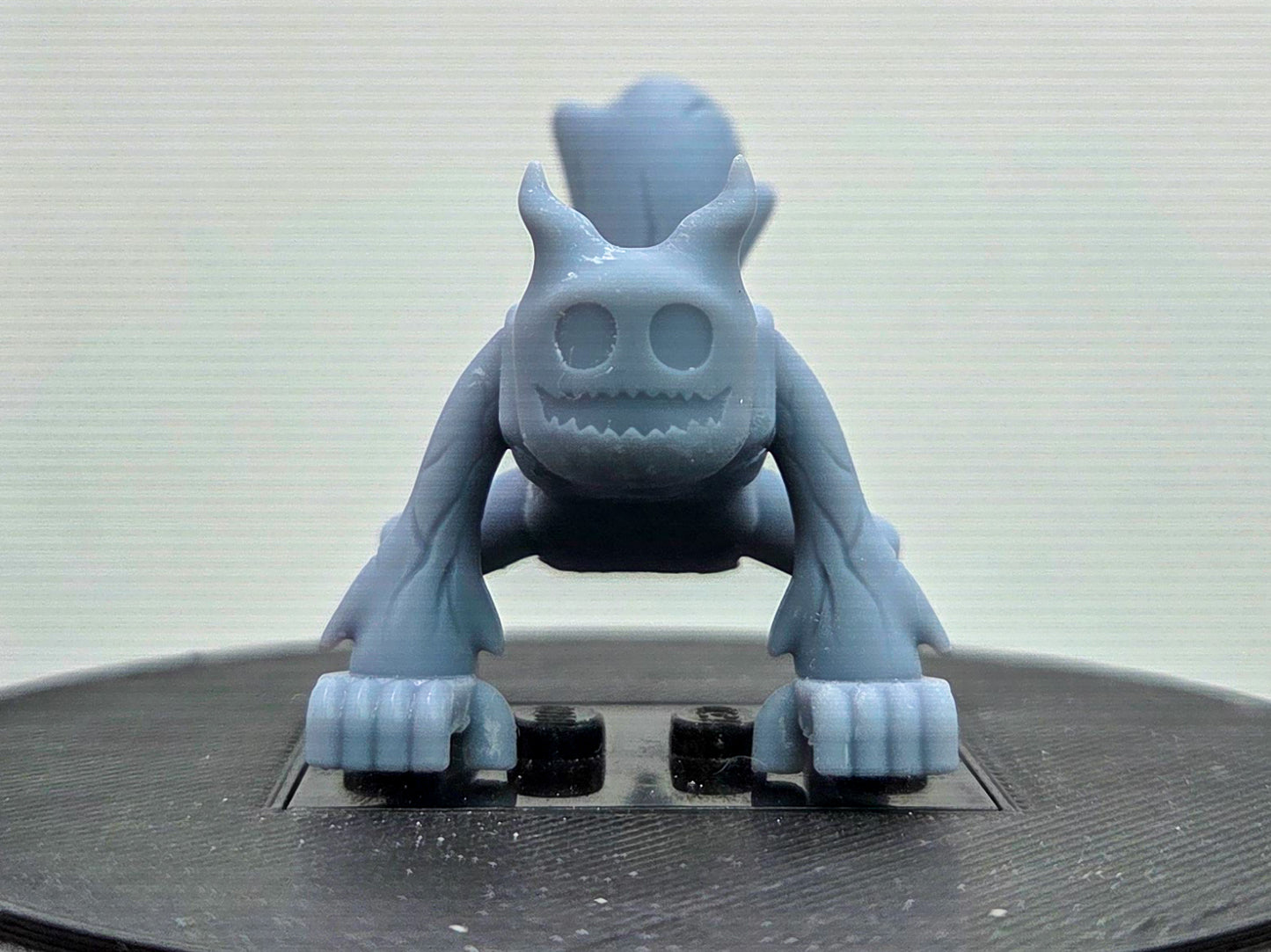 Custom 3D printed ninja beast with 1 tail