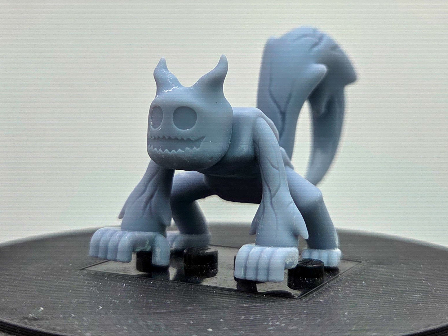 Custom 3D printed ninja beast with 1 tail