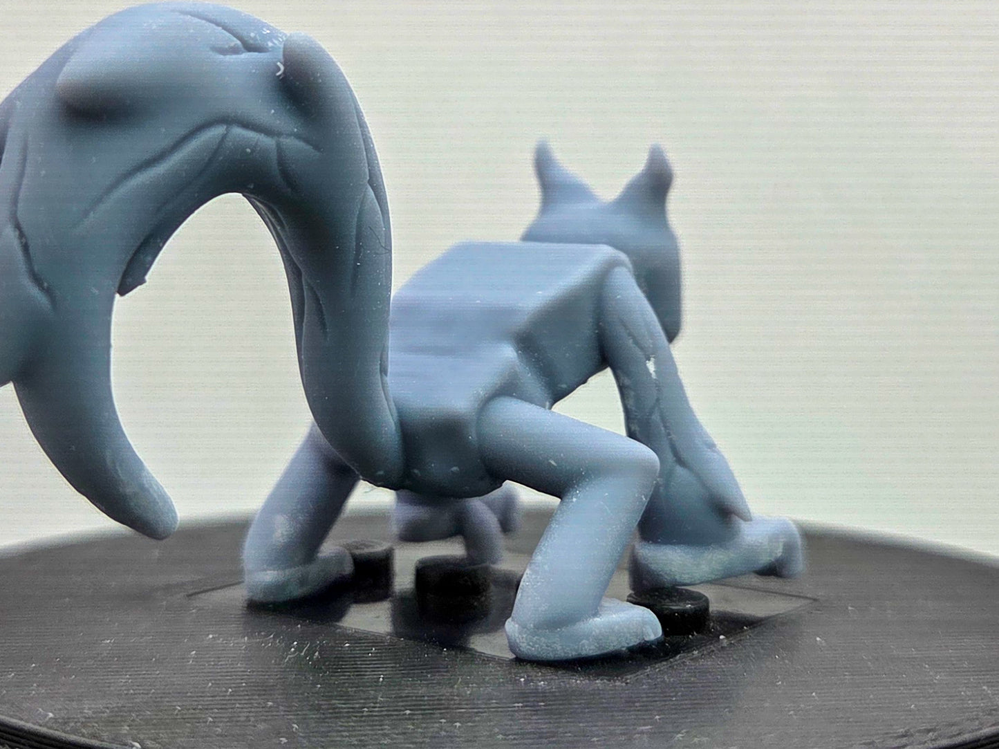 Custom 3D printed ninja beast with 1 tail