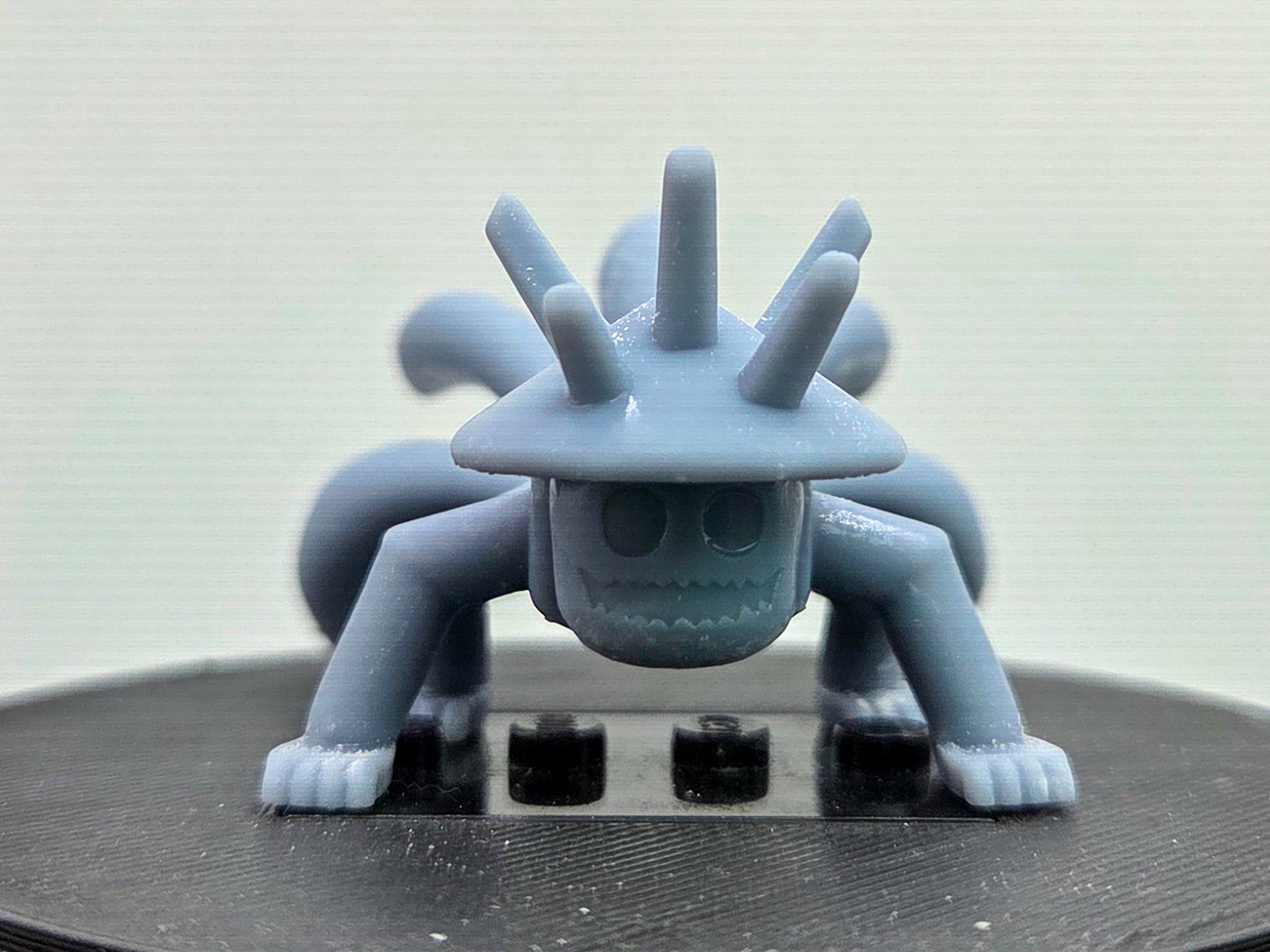 Custom 3D printed ninja beast with 5 tails