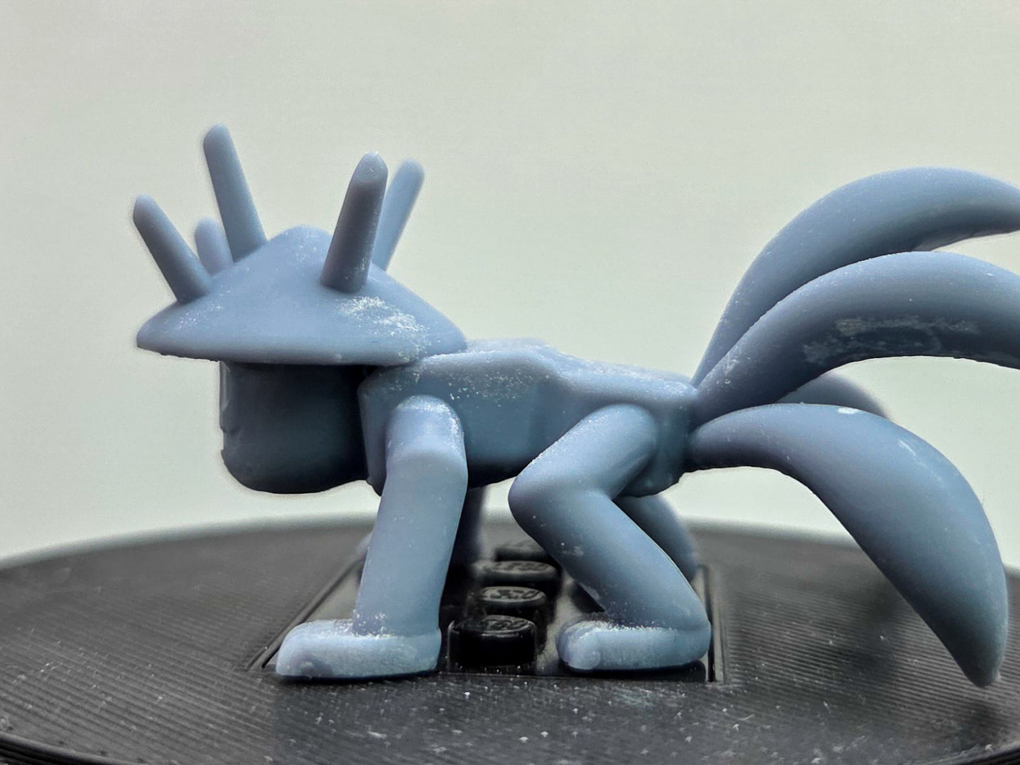 Custom 3D printed ninja beast with 5 tails