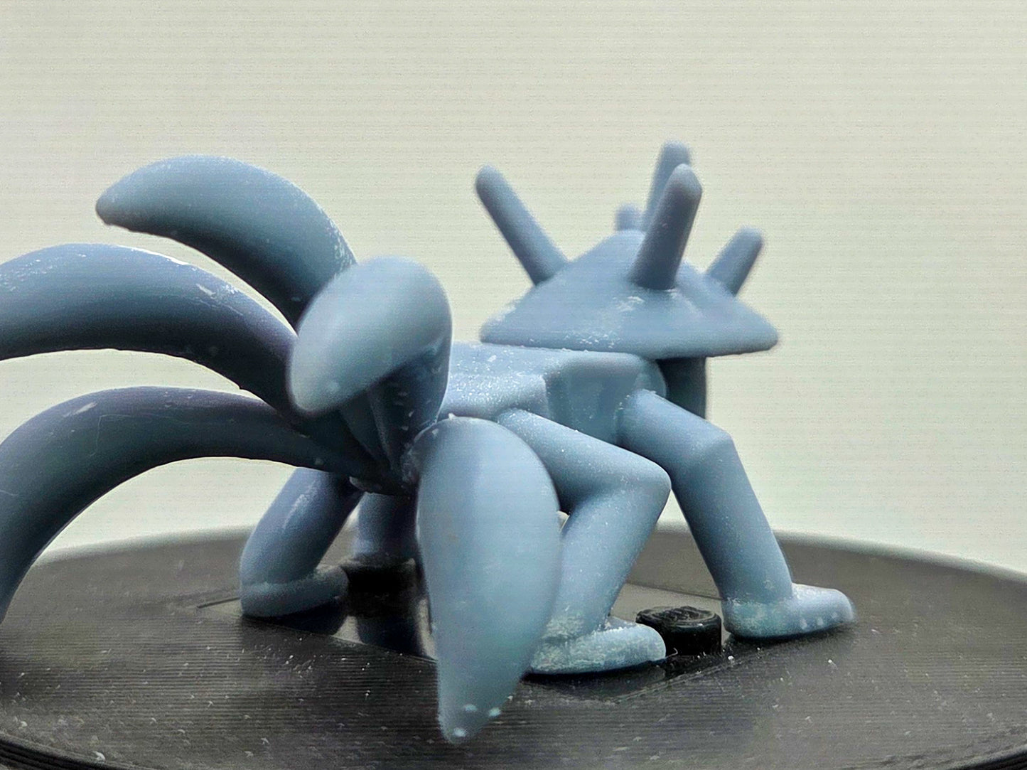 Custom 3D printed ninja beast with 5 tails