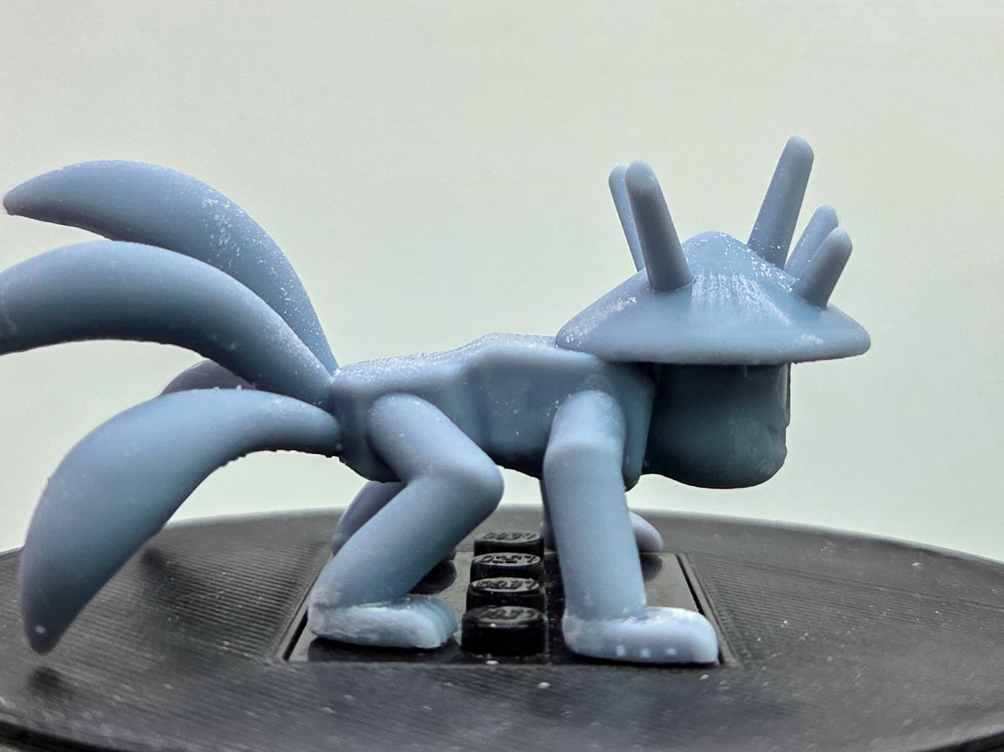Custom 3D printed ninja beast with 5 tails