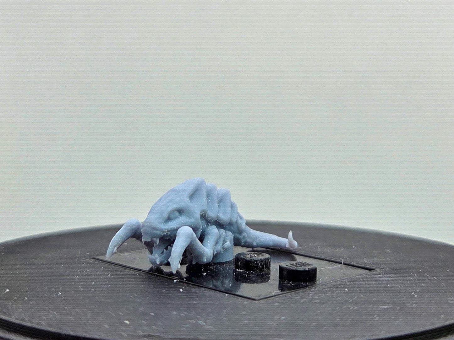 Custom 3D printed galactic marine tiny alien!