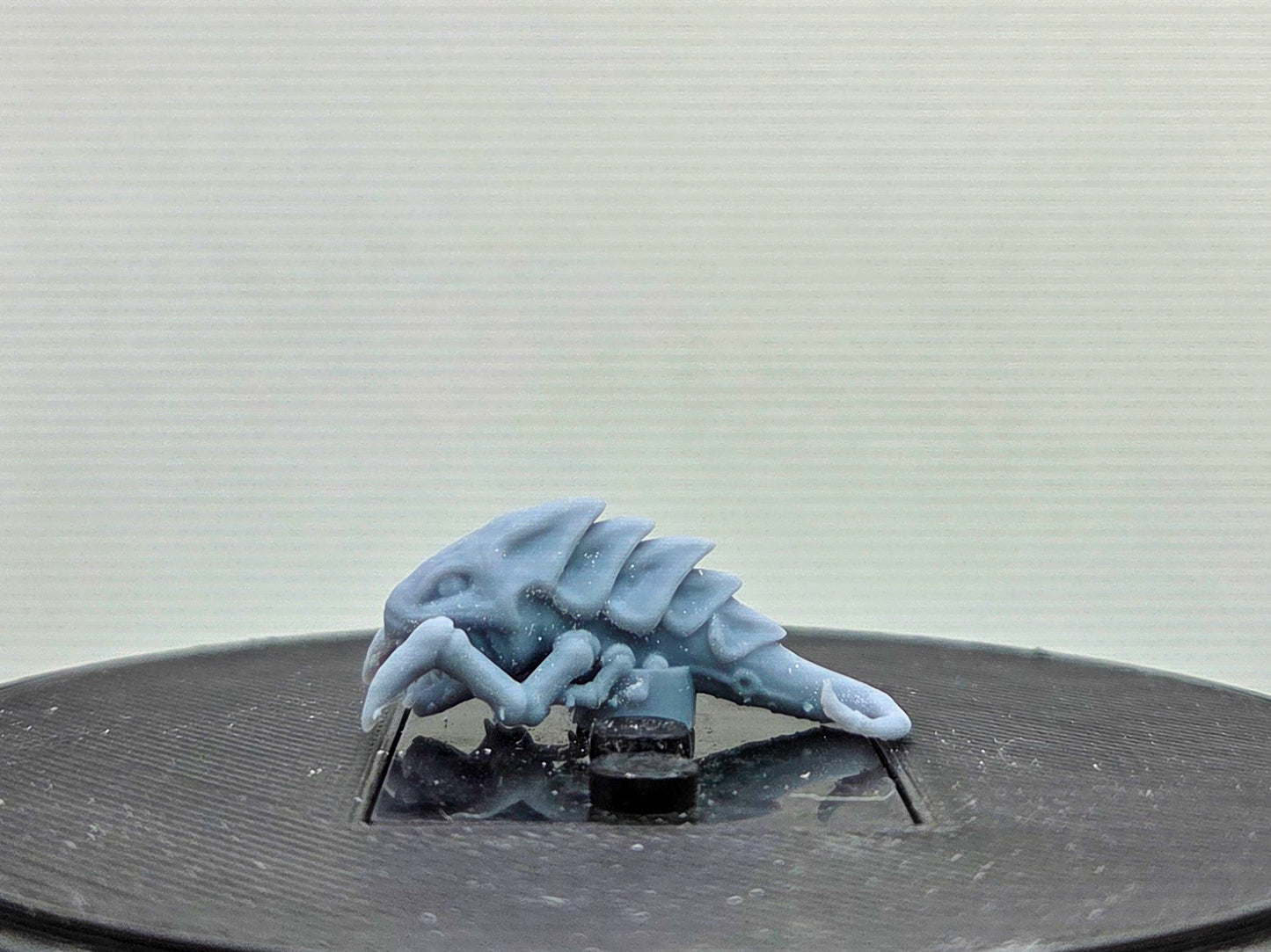 Custom 3D printed galactic marine tiny alien!