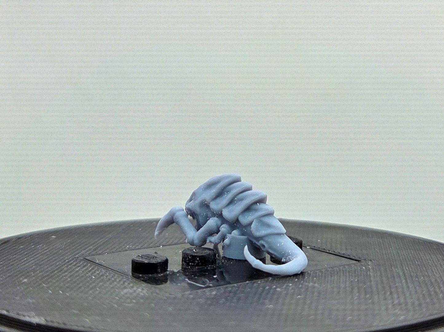 Custom 3D printed galactic marine tiny alien!