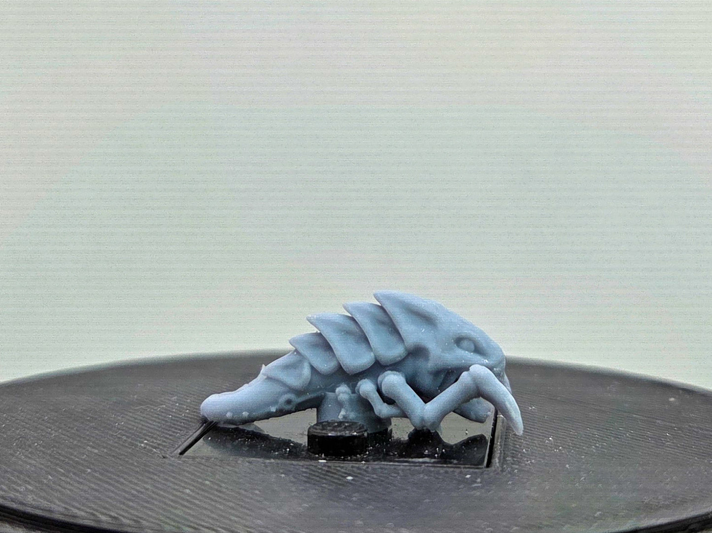 Custom 3D printed galactic marine tiny alien!