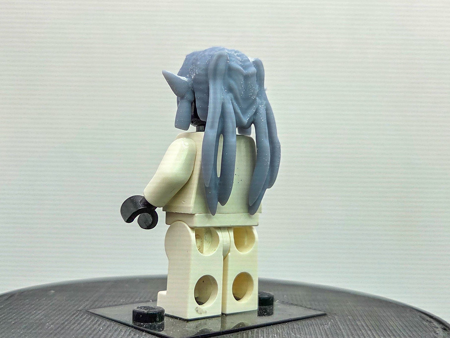 Custom 3D printed anime elven hair!