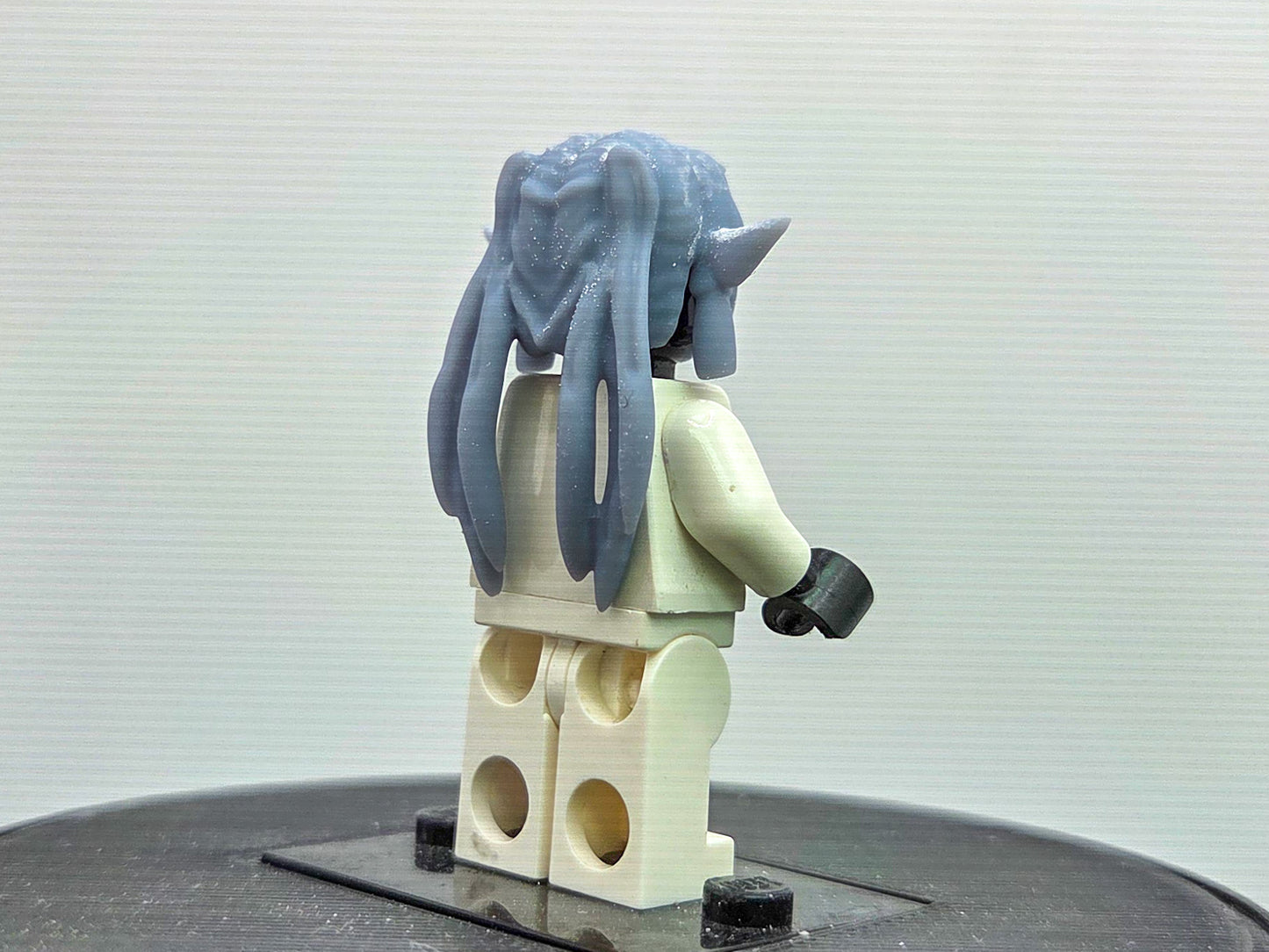 Custom 3D printed anime elven hair!