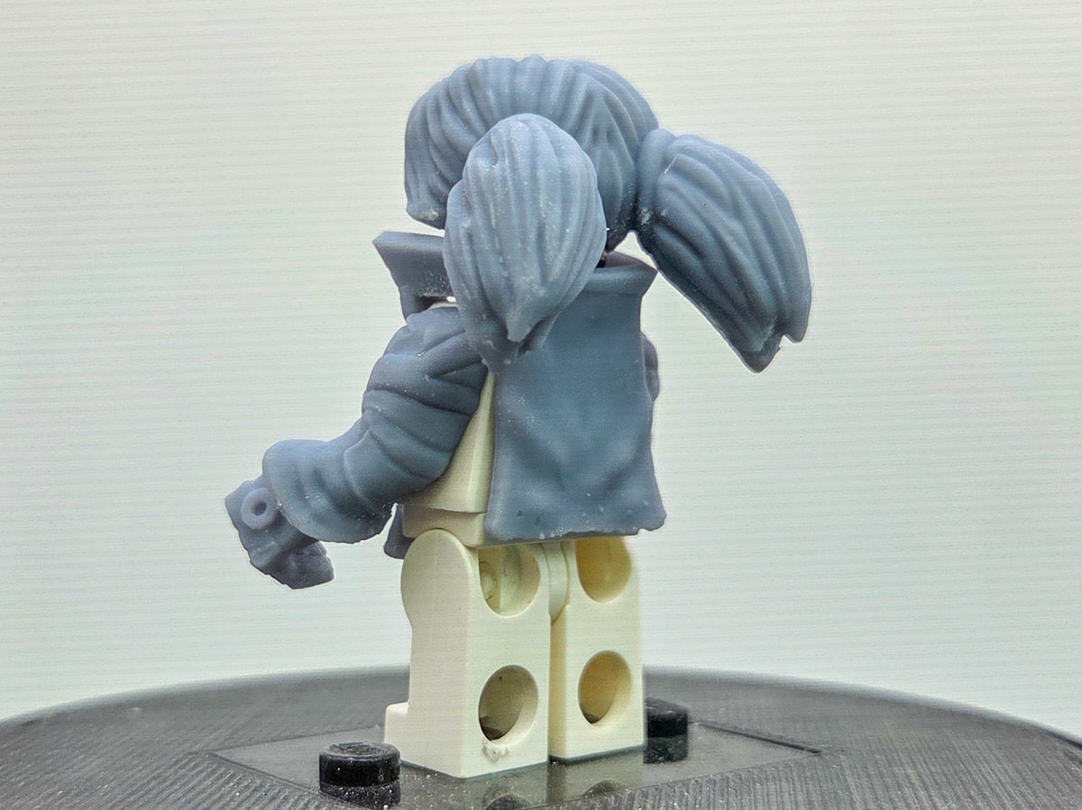 Custom 3D printed cyber girl!