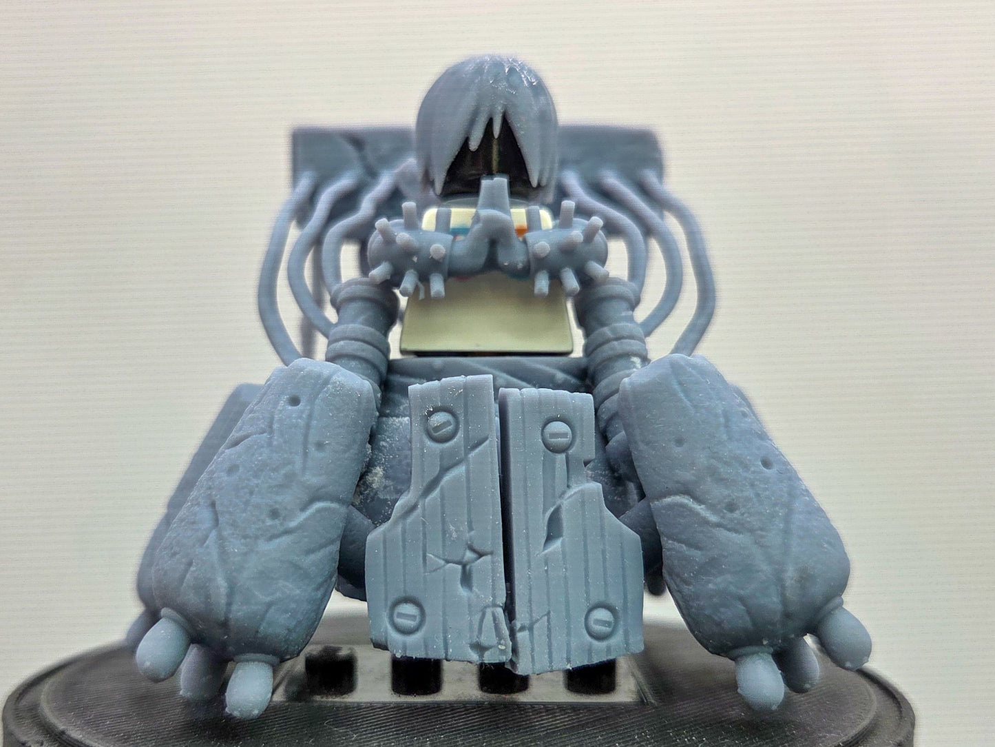 Custom 3D printed ninja guy in chair v2!