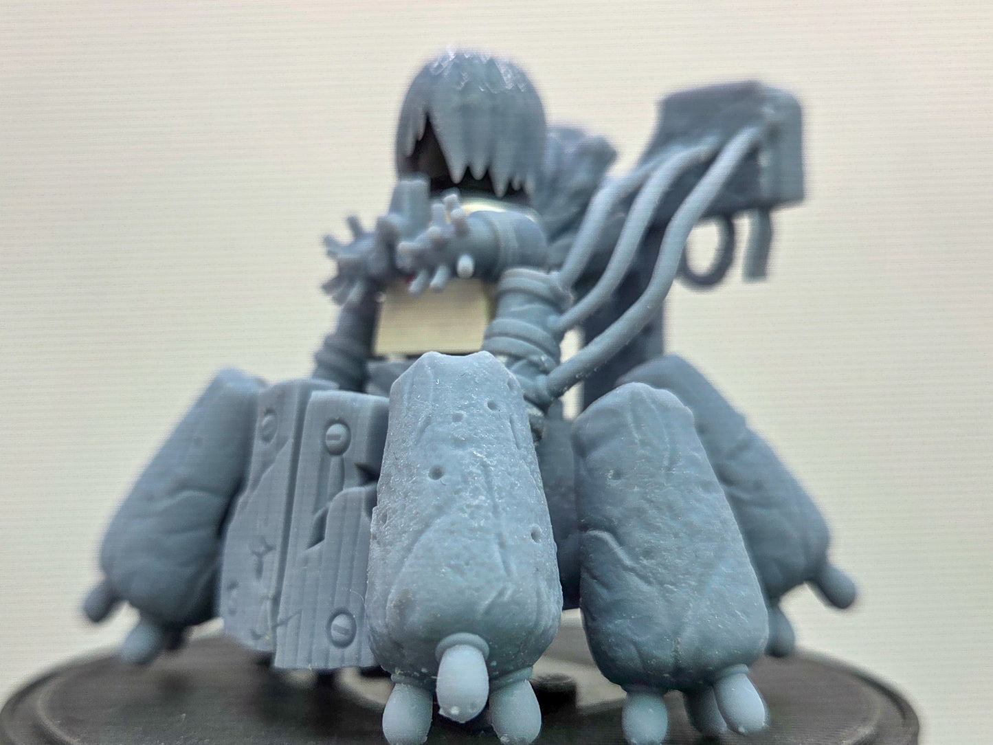 Custom 3D printed ninja guy in chair v2!