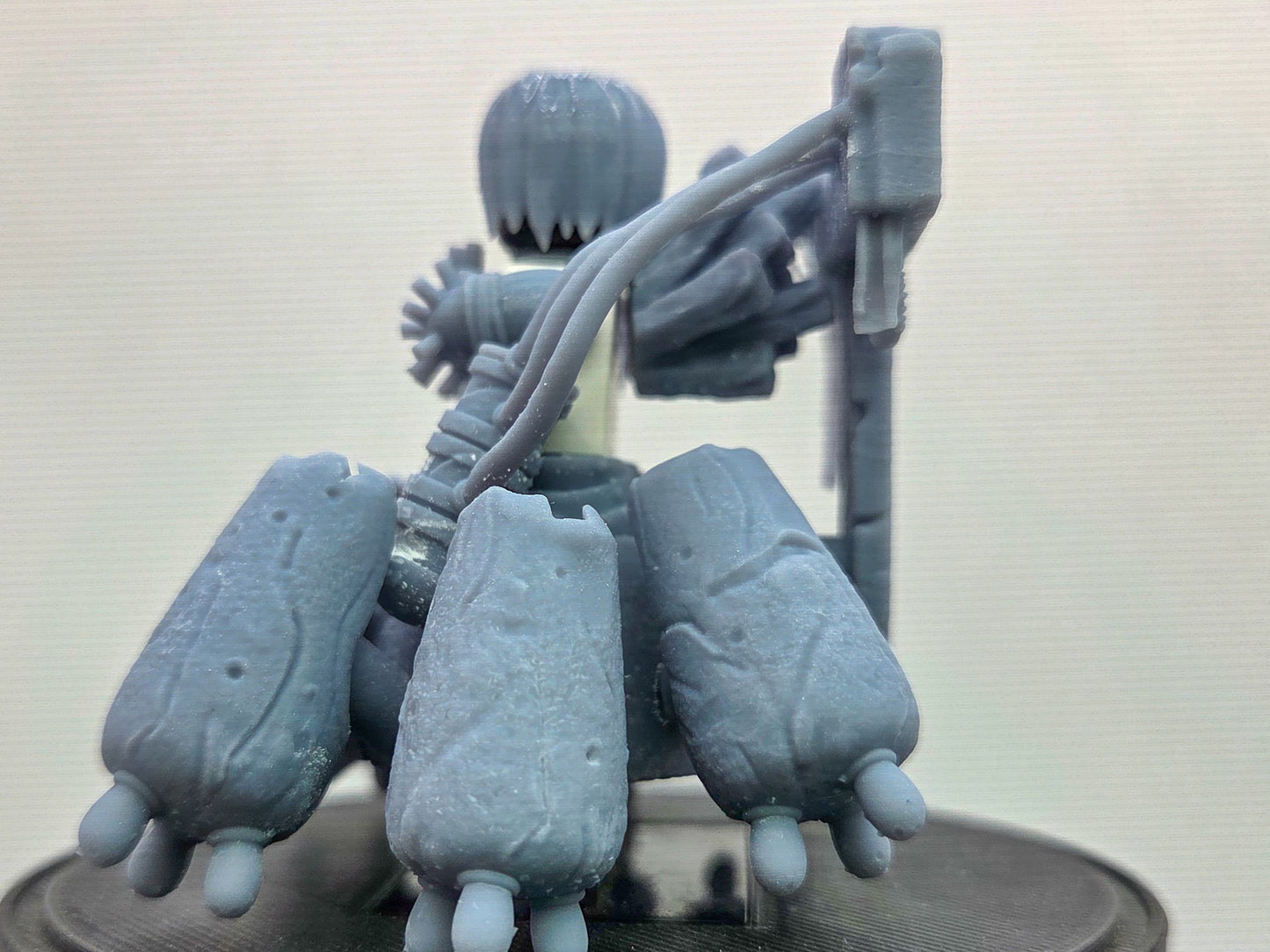 Custom 3D printed ninja guy in chair v2!