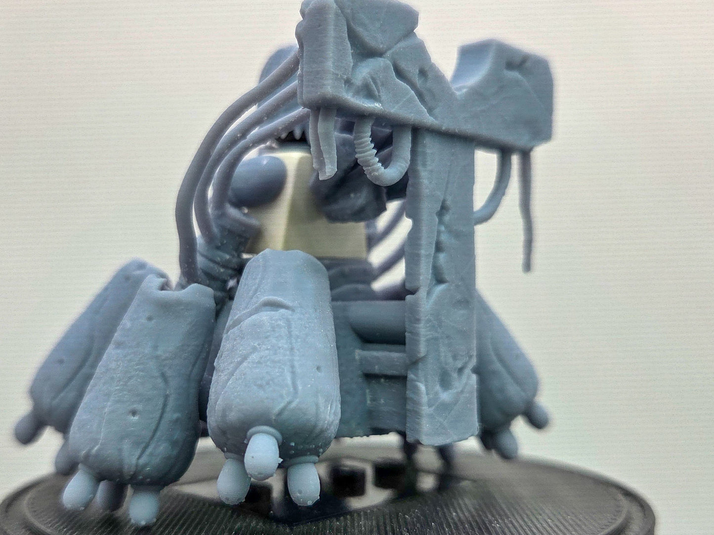 Custom 3D printed ninja guy in chair v2!
