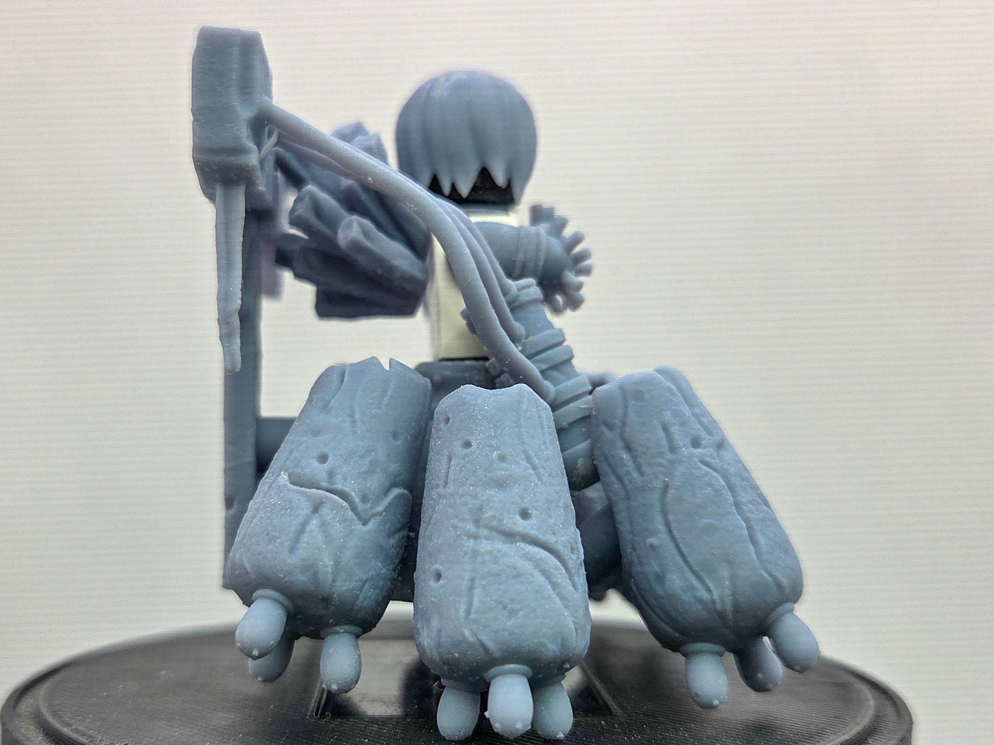 Custom 3D printed ninja guy in chair v2!