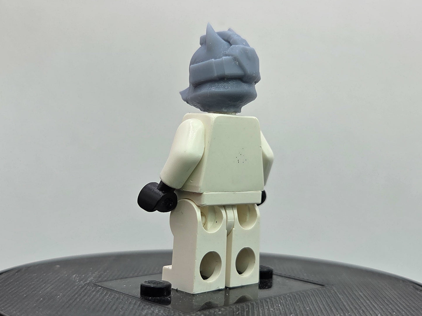 Custom 3D printed bird head starship fighter fox with glass!