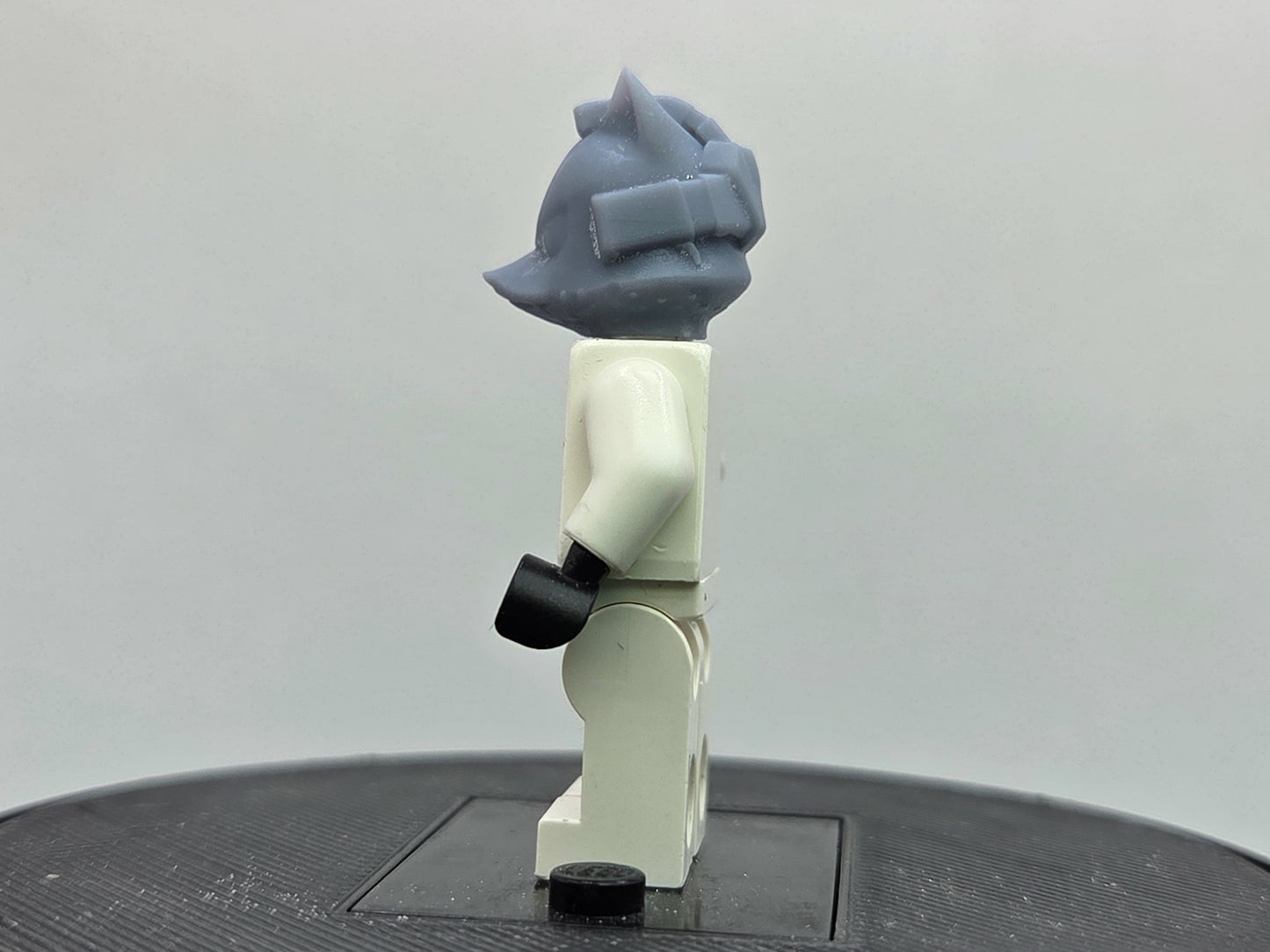 Custom 3D printed bird head starship fighter fox!