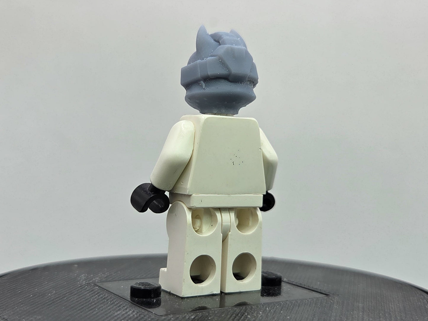 Custom 3D printed bird head starship fighter fox!